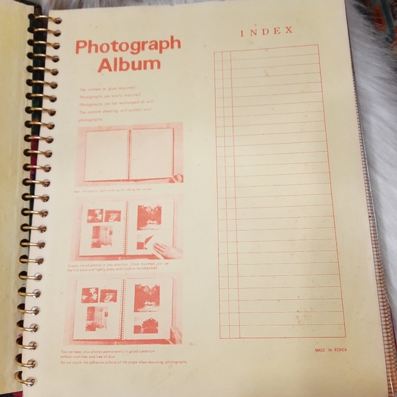 ~{Vintage}~ 1970's fabric bound photo album. - Picture 5 of 8